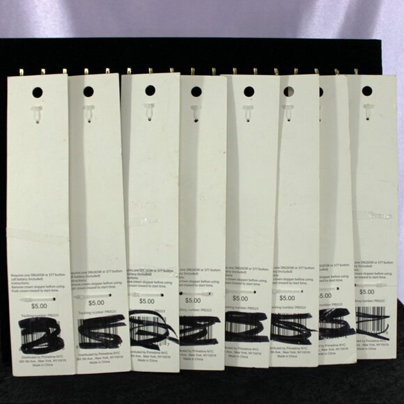 Lot of 8 Fashion Watches – Assorted Colors & Designs – Battery Included - Picture 2 of 3